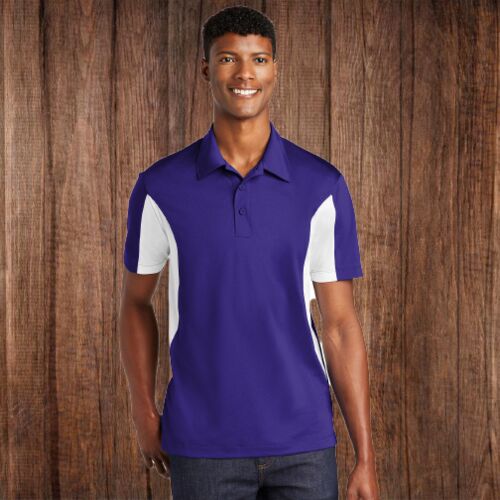 ST655 Adult Side Blocked Micropique Sport Wick Polo Thumbnail
